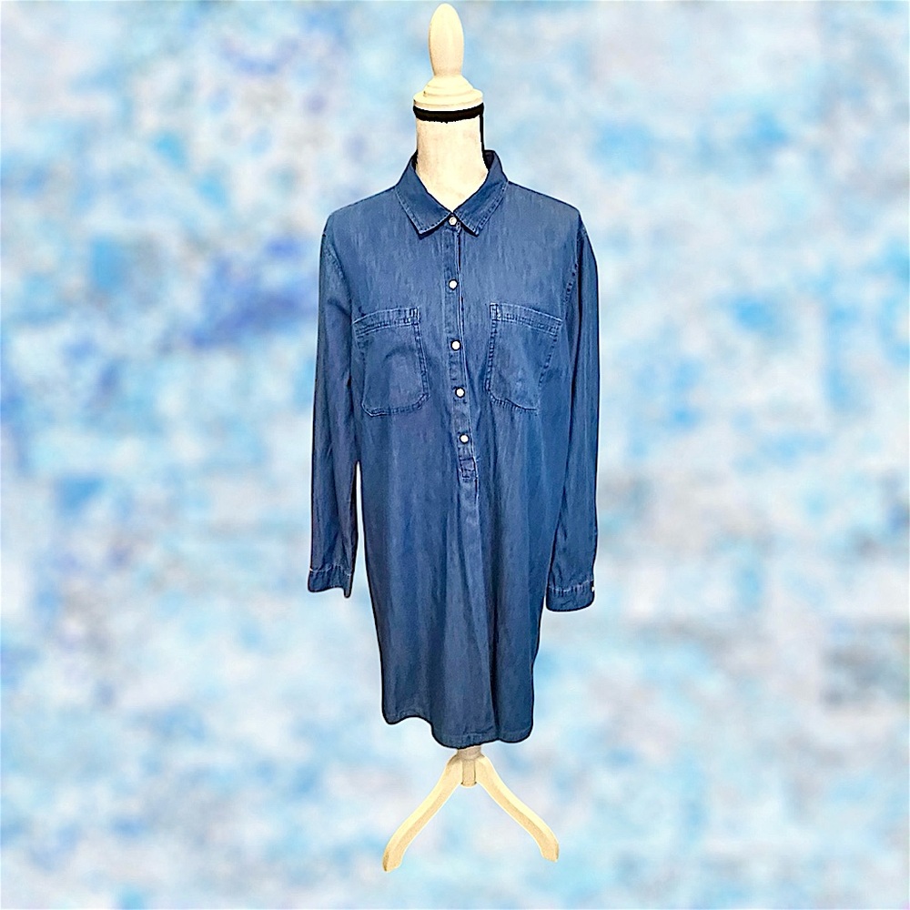 EUC! OLD NAVY DEMIN SHIRT DRESS